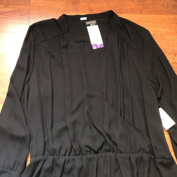 Vince Camuto Plus Size Black Dress - Picture 3 of 5